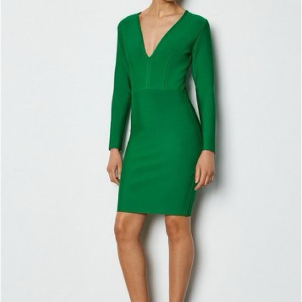 Karen Millen Emerald Green Bandage Dress